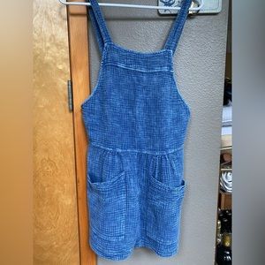 LaBiz Maronie Gauze Shortalls Romper - Anthropologie